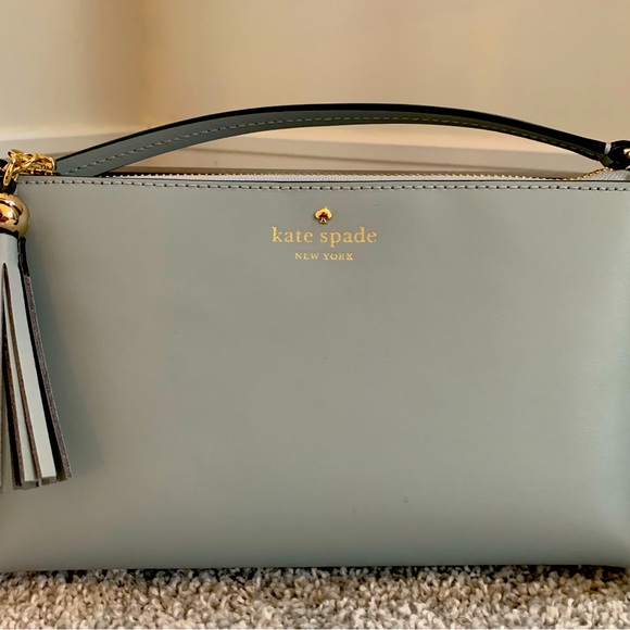 kate spade Handbags - KATE SPADE Blue IVY STREET AMY CROSSBODY Avalon Mist Purse Leather Small